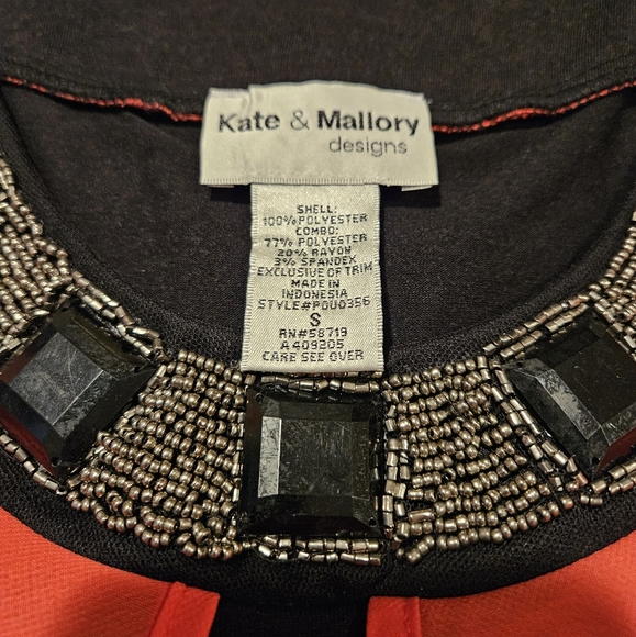 NWOT, Kate & Mallory designs, embellished top, size small - Picture 5 of 5